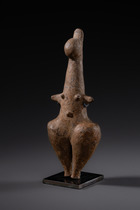 Rare idole "Amlash", env. 1000 av. J.-C., Iran - Gilan, Amlash, Taille: H: 21 cm (H: 8.3 inch), ID: 3052669 - 4/5