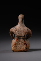 Idole syrienne antique, env. 5e millénaire av. J.-C., Mésopotamie du Nord – Nord-Est de la Syrie, Tell Halaf, Taille: H: 7,3 cm (H: 2.9 inch), ID: 3052671 - 2/6