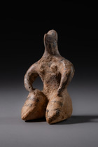 Idole syrienne antique, env. 5e millénaire av. J.-C., Mésopotamie du Nord – Nord-Est de la Syrie, Tell Halaf, Taille: H: 7,3 cm (H: 2.9 inch), ID: 3052671 - 4/6
