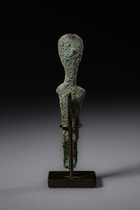 Idole en bronze syrien antique, vers le début du 2e millénaire av. J.-C., Syrie, Taille: H: 9,8 cm (H: 3.9 inch), ID: 3052675 - 5/5