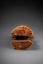 Figure anthropomorphe "iginga" (pl. "maginga"), env. 1900, R. D. Congo, Lega, Taille: H: 11 cm (H: 4.3 inch), ID: 3052728 - 5/6