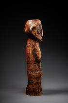 Figure anthropomorphe "iginga" (pl. "maginga"), av. 1920, R. D. Congo, Lega, Taille: H: 17 cm (H: 6.7 inch), ID: 3052729 - 3/6