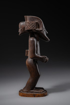 Chief figure "mwanangana", Angola, Chokwe, Size: H: 30 cm (H: 11.8 inch), ID: 3052650 - 4/7