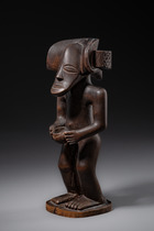 Chief figure "mwanangana", Angola, Chokwe, Size: H: 30 cm (H: 11.8 inch), ID: 3052650 - 7/7