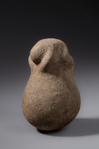Pilon figuratif en pierre, Papouasie-Nouvelle-Guinée - Moyen Sepik, Yanitobak, Karawari, Taille: M: 14,3 x 9,4 cm (M: 14,3 x 3.7 inch), ID: 3052655 - 3/7