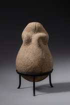 Pilon figuratif en pierre, Papouasie-Nouvelle-Guinée - Moyen Sepik, Yanitobak, Karawari, Taille: M: 14,3 x 9,4 cm (M: 14,3 x 3.7 inch), ID: 3052655 - 5/7