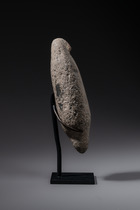 Prähistorisches zoomorphes Steinobjekt, möglicherweise ein Stößel, Papua-Neuguinea - Madang Provinz, Simbai Tal, Größe: M: 21 x 7,5 x 5,1 cm (M: 21 x 7,5 x 2.0 inch), ID: 3052661 - 5/5