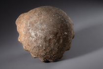 Mortier préhistorique avec visage anthropomorphe, Papouasie-Nouvelle-Guinée - Hautes-Terres, Taille: M: 14,6 x 22,9 x 21,6 cm (M: 14,6 x 22,9 x 8.5 inch), ID: 3052674 - 7/7