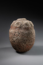 Prehistoric stone object, Papua New Guinea - Highlands, Simbu (Chimbu), Size: M: 12,7 cm x 10,2 cm x 9,5 cm (M: 5.0 inch x 4.0 inch x 3.7 inch), ID: 3052680 - 2/4