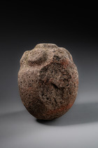 Prehistoric stone object, Papua New Guinea - Highlands, Simbu (Chimbu), Size: M: 12,7 cm x 10,2 cm x 9,5 cm (M: 5.0 inch x 4.0 inch x 3.7 inch), ID: 3052680 - 3/4