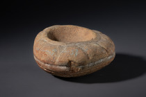 Prähistorische Steinschale, Papua-Neuguinea - Westliches Hochland, Mount Hagen, Größe: M: 9,5 x 19,5 x 17, 8 cm (M: 9,5 x 19,5 x 17, 3.1 inch), ID: 3052684 - 6/8