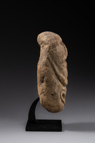 Anthropomorpher Stein, Papua-Neuguinea - Unterer Sepik, Karawari, Größe: M: 16,1 x 7,3 x 5,8 cm (M: 16,1 x 7,3 x 2.3 inch), ID: 3052686 - 5/5