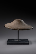 Kleines Steinobjekt, Papua-Neuguinea, Größe: M: 3,5 x 10 x 9,9 cm (M: 3,5 x 10 x 3.9 inch), ID: 3052687 - 2/6