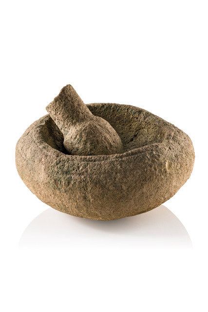 Mörser mit Stößel, Papua-Neuguinea, Größe: D: 24,5 cm (D: 9.6 inch), ID: 3052732