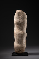 Anthropomorphic stone figure, Solomon Islands, Size: M: 40 cm x 10,3 cm x 9,8 cm (M: 15.7 inch x 4.1 inch x 3.9 inch), ID: 3052733 - 4/5