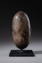 Pierre sphérique, Papouasie-Nouvelle-Guinée, Taille: M: 20,1 x 9,1 x 7,3 cm (M: 20,1 x 9,1 x 2.9 inch), ID: 3052690 - 3/5