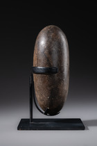 Pierre sphérique, Papouasie-Nouvelle-Guinée, Taille: M: 20,1 x 9,1 x 7,3 cm (M: 20,1 x 9,1 x 2.9 inch), ID: 3052690 - 4/5
