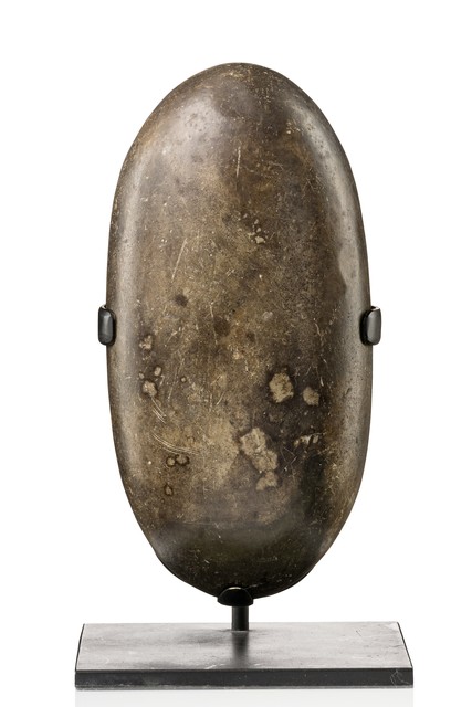 Pierre sphérique, Papouasie-Nouvelle-Guinée, Taille: M: 20,1 x 9,1 x 7,3 cm (M: 20,1 x 9,1 x 2.9 inch), ID: 3052690