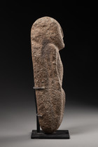 Anthropomorphic stone figure, Papua New Guinea, Size: M: 36,2 cm x 8,3 cm x 9,50 cm (M: 14.3 inch x 3.3 inch x 3.7 inch), ID: 3052734 - 2/5