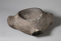 Mortar, winged form, Papua New Guinea - Morobe Province, Finschhafen/ Kairiru Island, Shagur Village, Size: M: 14,2 cm x 33,8 cm (M: 5.6 inch x 13.3 inch), ID: 3052742 - 2/5