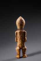 Anthropomorphic figure "iginga" (pl. "maginga"), D. R. Congo, Lega, Size: H: 14,4 cm (H: 5.7 inch), ID: 3052692 - 2/6