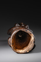 Anthropomorphic trumpet, Sierra Leone, Limba, Size: H: 56,5 cm (H: 22.2 inch), ID: 3052706 - 5/6