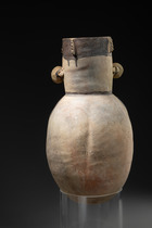 Figural urn, ca. 800 - 1200 AD, Peru, Chancay, Size: H: 49 cm (H: 19.3 inch), ID: 3052710 - 4/5