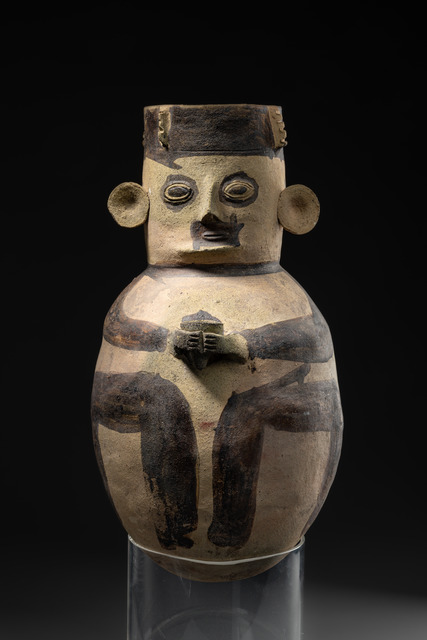 Figurale Urne, ca. 800 - 1200 n.Chr., Peru, Chancay, Größe: H: 49 cm (H: 19.3 inch), ID: 3052710