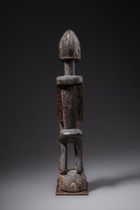 Standing female figure, Mali, Dogon, Size: H: 37 cm (H: 14.6 inch), ID: 3052711 - 4/6