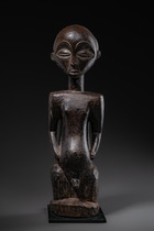 Figure ancestrale masculine "singiti", R. D. Congo, Luba-Hemba, Taille: H: 56,5 cm (H: 22.2 inch), ID: 3052716 - 5/5