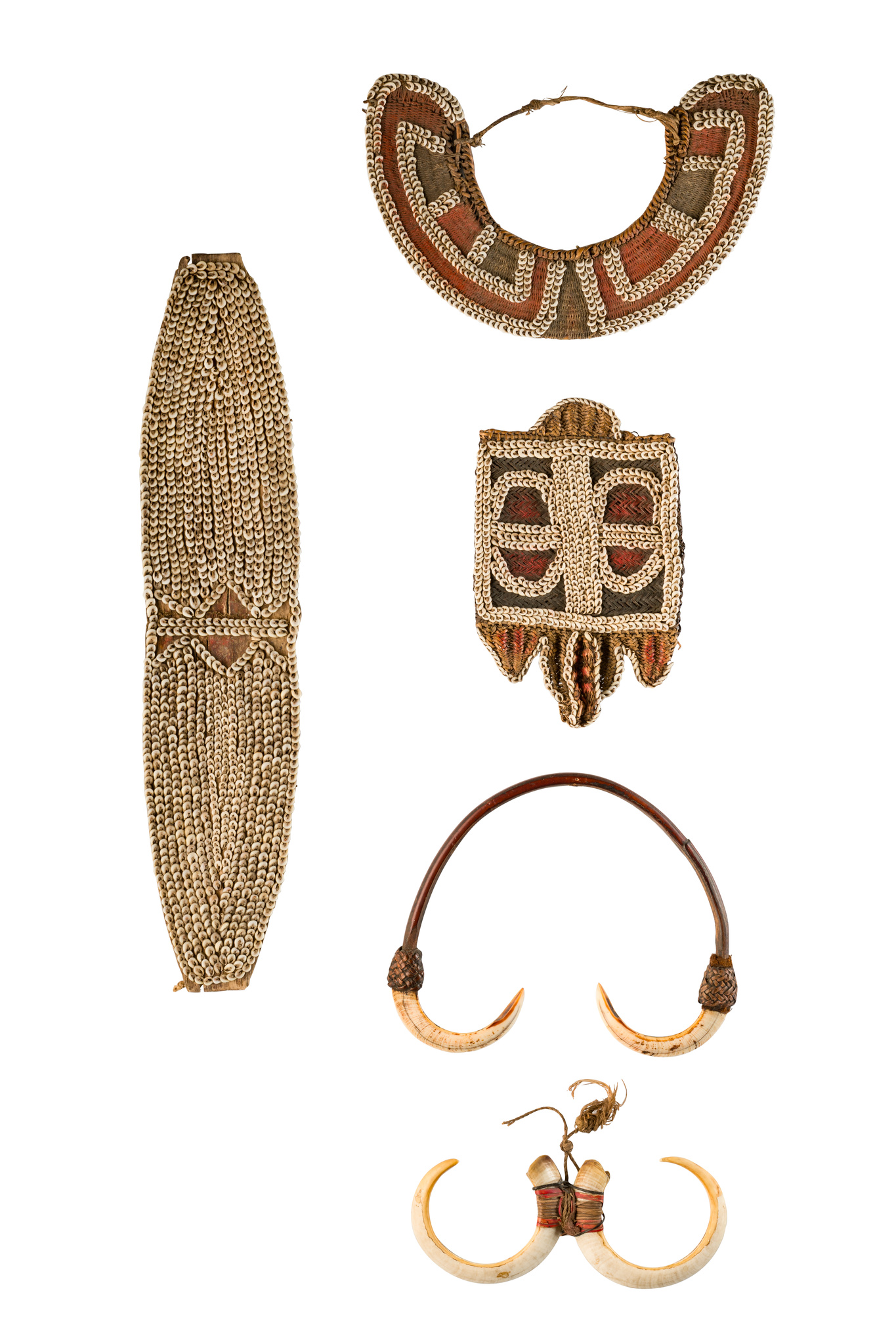 Cinq objets de bijouterie, Papouasie-Nouvelle-Guinée, ID: 3052775