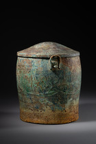 Vase rituel "situla", Âge du Bronze, 5e–1er siècle av. J.-C., Nord du Vietnam, culture Dong Son, Taille: H: 37 cm D: 28 cm (H: 14.6 inch D: 11.0 inch), ID: 3052702 - 4/8