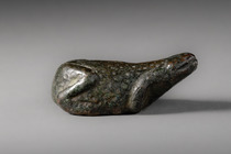 Poids en forme de crapaud, Nouvel Empire, 1400 av. J.-C., Égypte, Taille: L: 4 cm (L: 1.6 inch), ID: 3052717 - 2/4