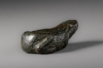 Poids en forme de crapaud, Nouvel Empire, 1400 av. J.-C., Égypte, Taille: L: 4 cm (L: 1.6 inch), ID: 3052717 - 3/4