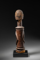 Figure de poteau "kundul", Nigéria, Wurkun, Taille: H: 35 cm (H: 13.8 inch), ID: 3052780 - 2/5