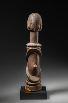 Figure de poteau "kundul", Nigéria, Wurkun, Taille: H: 35 cm (H: 13.8 inch), ID: 3052780 - 3/5