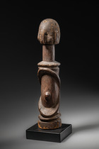Figure de poteau "kundul", Nigéria, Wurkun, Taille: H: 35 cm (H: 13.8 inch), ID: 3052780 - 4/5