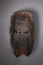 Anthropomorphic mask, Côte d'Ivoire, Dan, Size: H: 28 cm (H: 11.0 inch), ID: 3052786 - 4/5