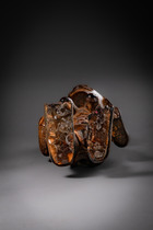 Figure féminine debout, env. 1880, République démocratique du Congo, Bembé, centre-sud du Congo-Brazzaville, bassin supérieur de la Bouenza, Taille: H: 13,5 cm (H: 5.3 inch), ID: 3052826 - 5/7