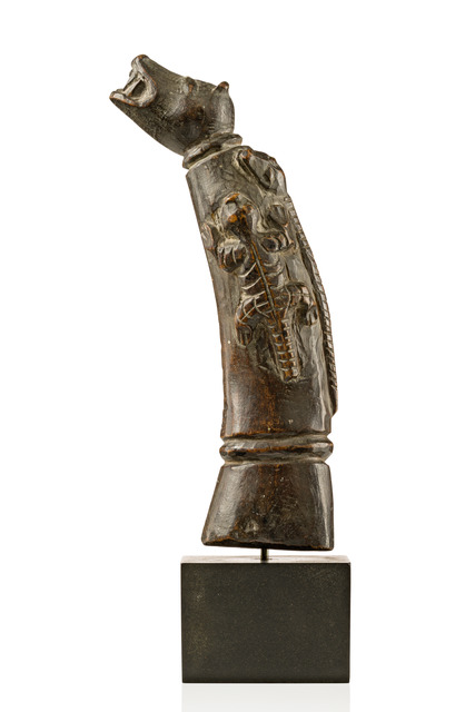 Ritual implement, D. R. Congo, Bakongo, Size: H: 12 cm (H: 4.7 inch), ID: 3053075