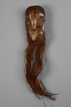 Masque miniature "lukwakongo", R. D. Congo, Lega, Taille: L: 8,2 cm 18 cm (with beard) (L: 3.2 inch 7.1 inch (with beard)), ID: 3052822 - 3/3