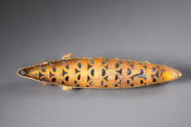 Whale pendant, Ghana, Akan, Size: L: 17 cm B: 3 cm (L: 6.7 inch B: 1.2 inch), ID: 3052814 - 2/2