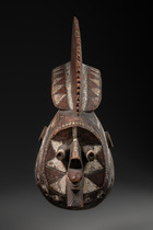 Mask "wan balinga", Burkina Faso, Mossi, Size: L: 37 cm (L: 14.6 inch), ID: 3052862 - 2/5