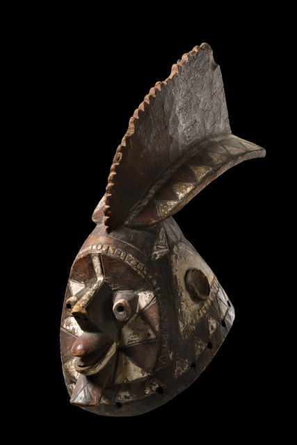 Mask "wan balinga", Burkina Faso, Mossi, Size: L: 37 cm (L: 14.6 inch), ID: 3052862
