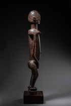 Figure féminine debout "dege dal nda", Mali, Dogon, Taille: H: 79 cm (H: 31.1 inch), ID: 3052884 - 3/5