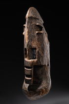 Hunter mask "dana-na", Mali, Dogon, Size: H: 61 cm (H: 24.0 inch), ID: 3052864 - 2/5