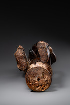 Seated female figure, Côte d'Ivoire, Baule, Size: H: 42 cm (H: 16.5 inch), ID: 3052869 - 5/6