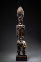 Female figure "asie usu", Côte d'Ivoire, Baule, Size: H: 49,5 cm (H: 19.5 inch), ID: 3052875 - 4/5