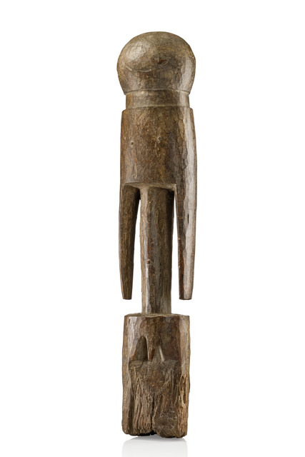 Male shrine figure "tchitcherik sakwa" (pl. "tchitcheri sakap"), Togo, Moba, Size: H: 109,5 cm (H: 43.1 inch), ID: 3052879