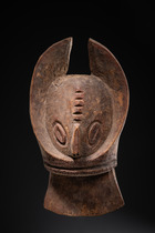 Masque casque zoomorphe "vaa-bong" ("vabong" / "vabon"), Nigéria, Mumuye, Taille: H: 47,5 cm (H: 18.7 inch), ID: 3052878 - 2/4